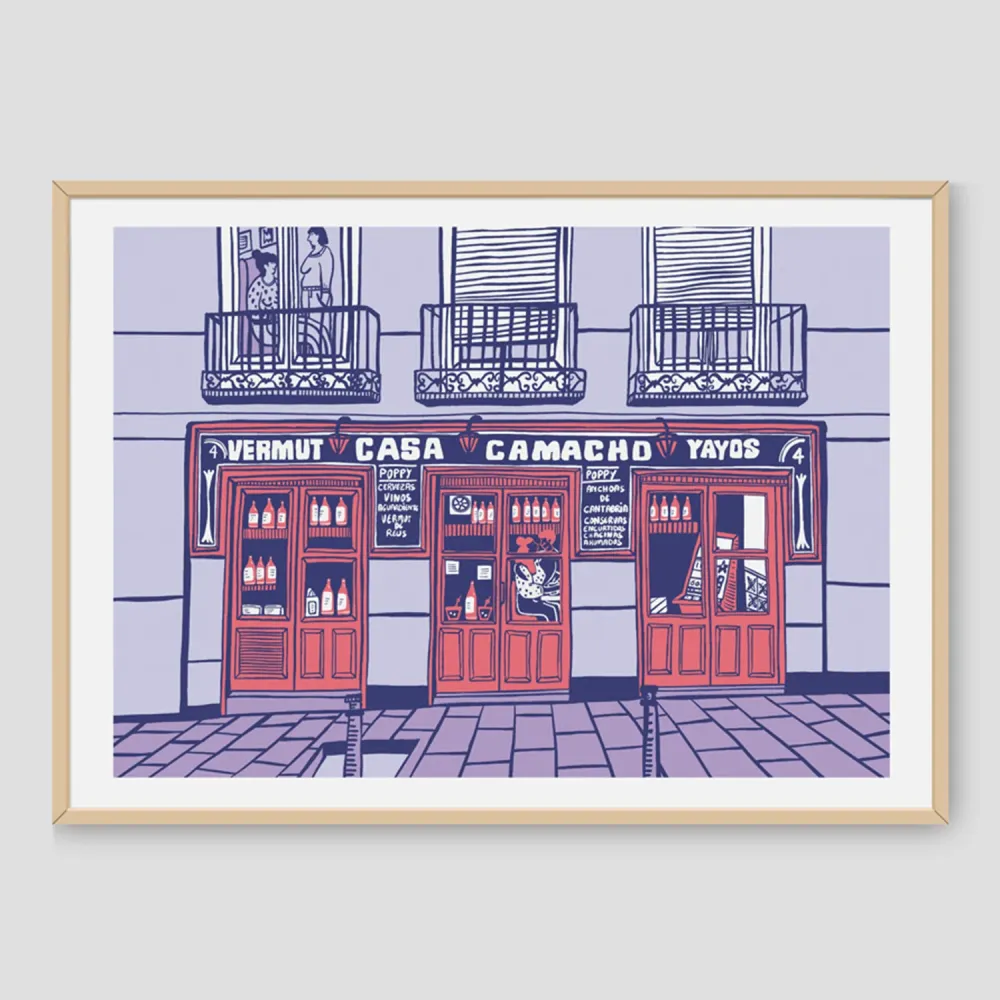 Antideslizante ILUSTRACIÓN - Srta. Poppy, Los Yayos