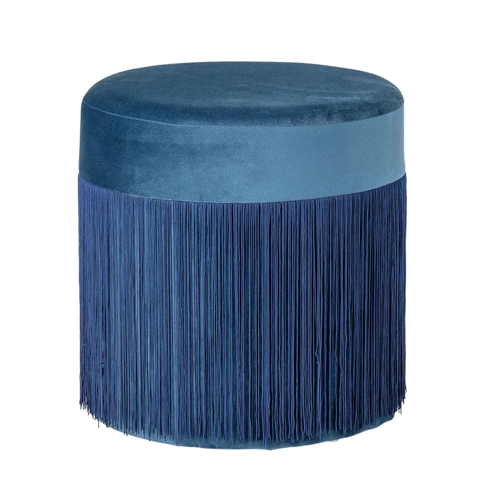 Automático con Sensor Bloomingville Grandma Poof, Azul, Poliéster