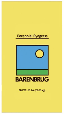 Semillas de césped raigrás perenne Barenbrug, 50 lb.