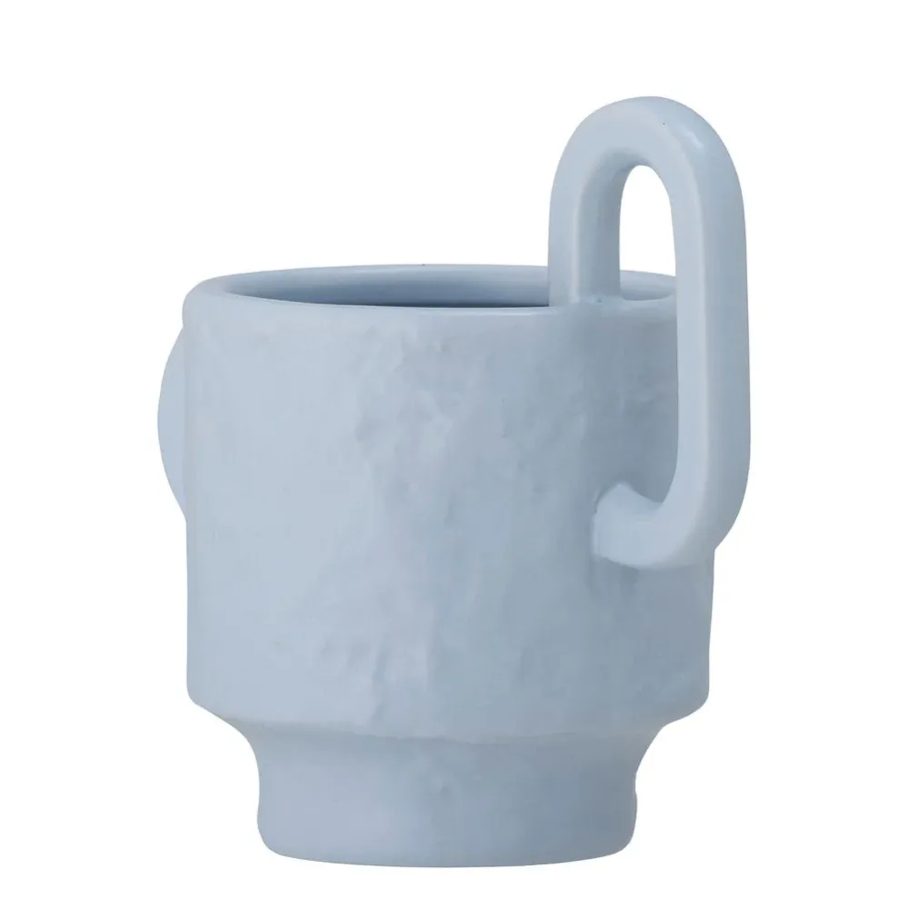 Bloomingville Alfine Maceta, Azul, Gres con 5 Boquillas