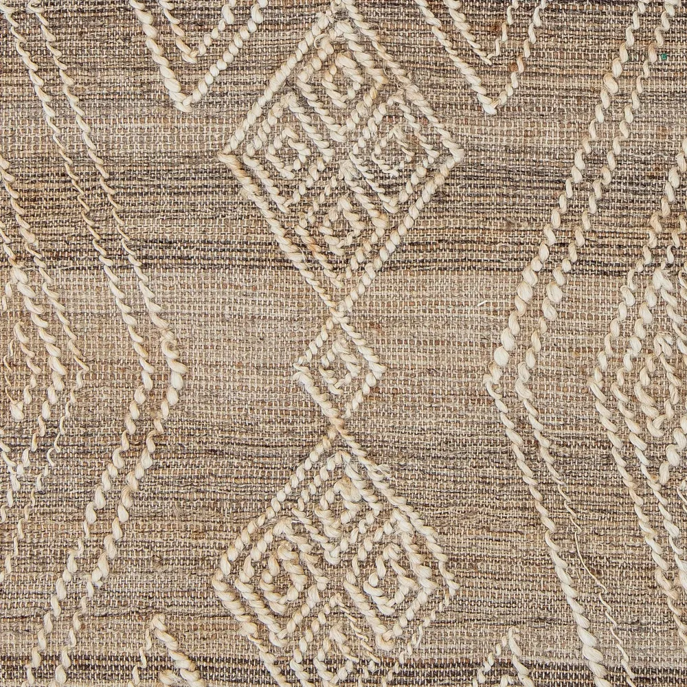 Bloomingville Alfombra Ruen, Naturaleza, Yute para Patio Trasero