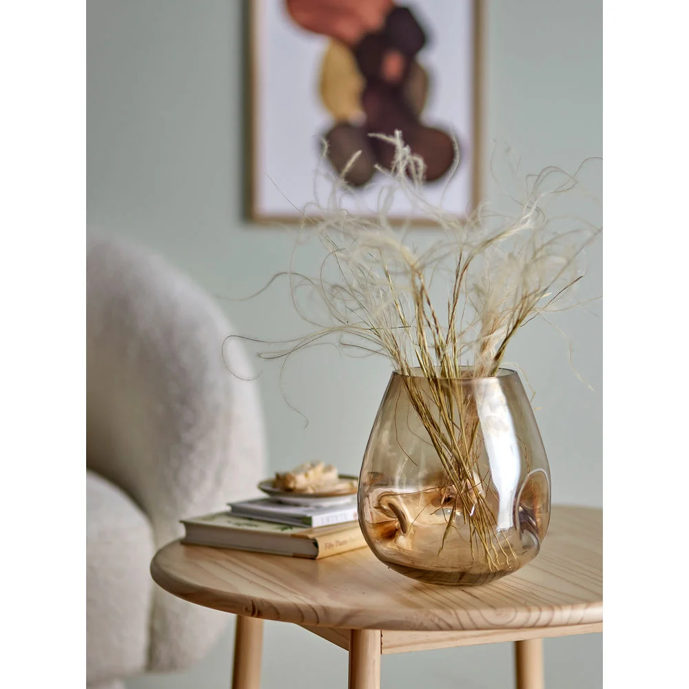 Bloomingville Ifza Vaas, marrón, vidrio - Ahorro de Energí