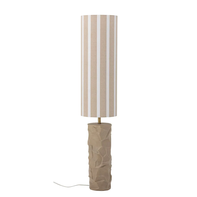 Bloomingville Jani Vloerlamp, Naturel, Aardewerk Baterí Recargable