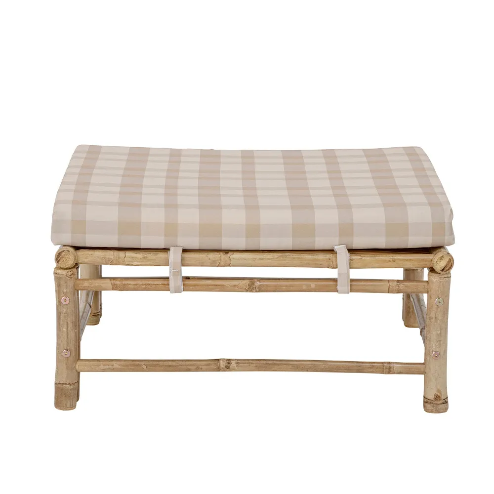 Bloomingville Korfu Módulo Puf, Naturaleza, Bambú Set de 4 Piezas