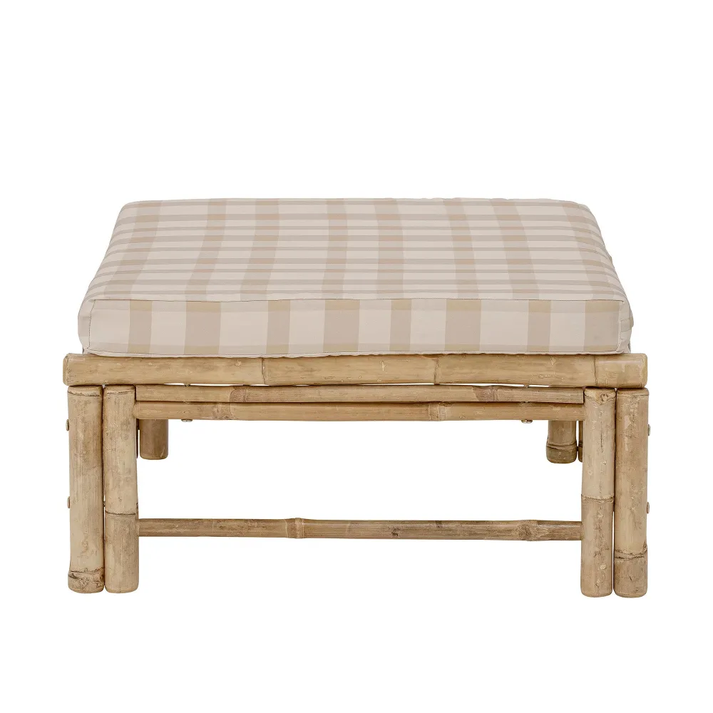 Bloomingville Korfu Módulo Puf, Naturaleza, Bambú Set de 4 Piezas