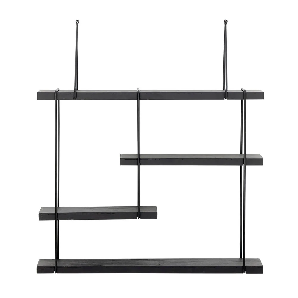 Bloomingville Lewis Plank, Negro, Abeto para Uso Exterior