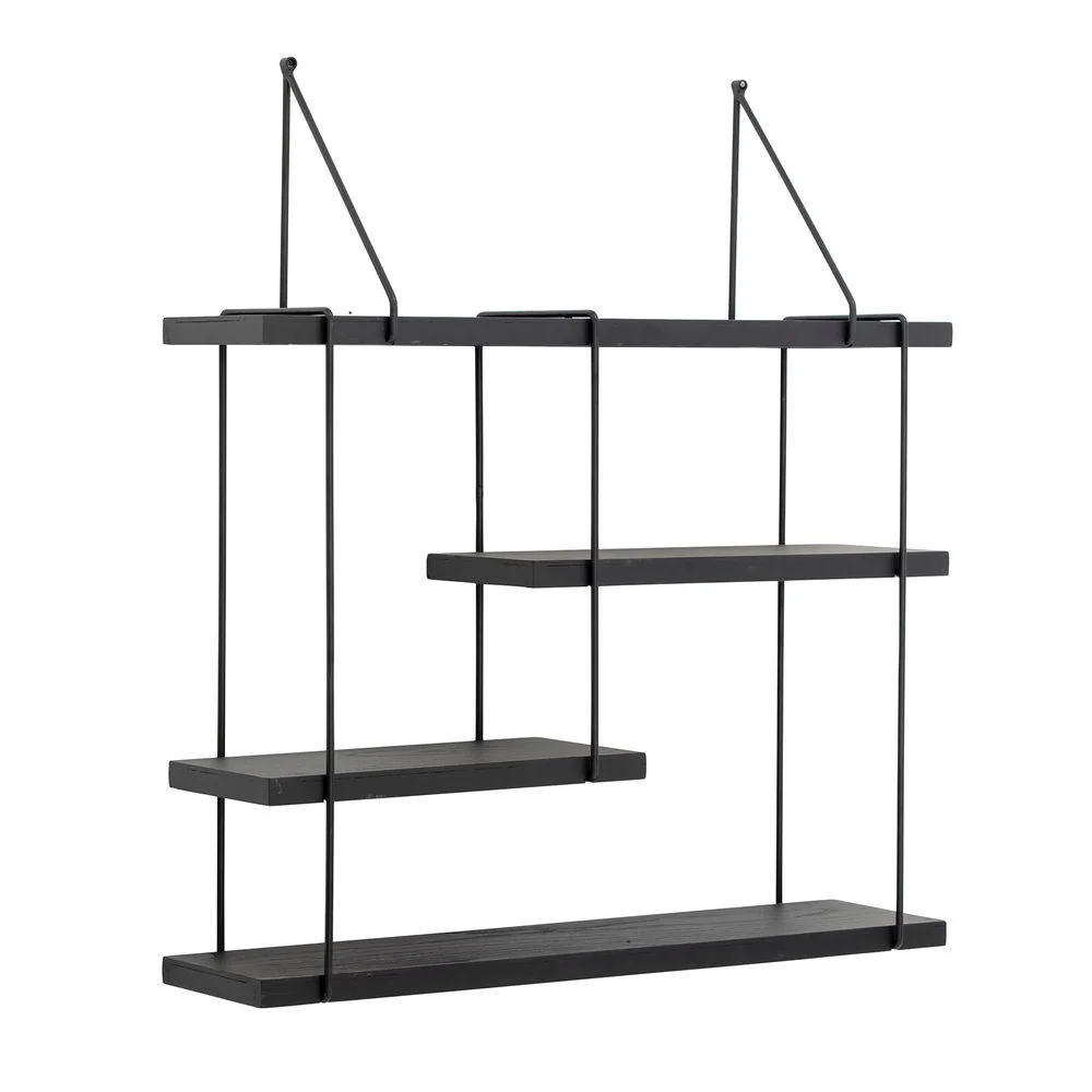 Bloomingville Lewis Plank, Negro, Abeto para Uso Exterior