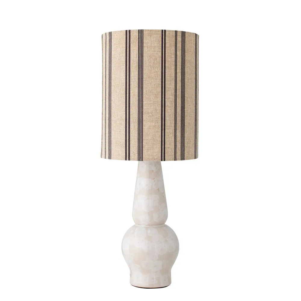 Bloomingville Lámpara de Mesa Emilia, Naturaleza, Gres de Polipropileno