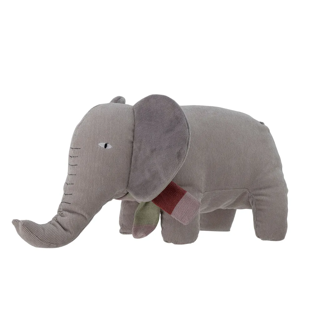 Bloomingville Peluche PORTÁTIL Ferdinand, gris, algodón