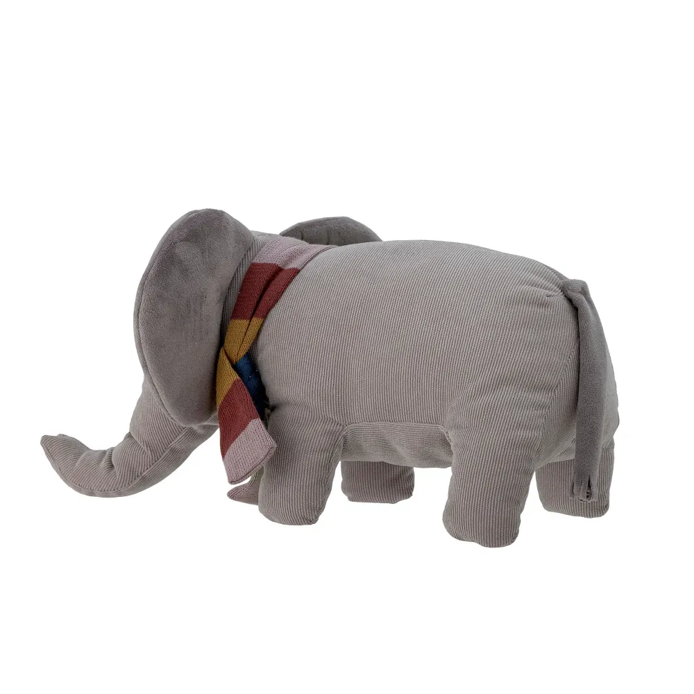 Bloomingville Peluche PORTÁTIL Ferdinand, gris, algodón