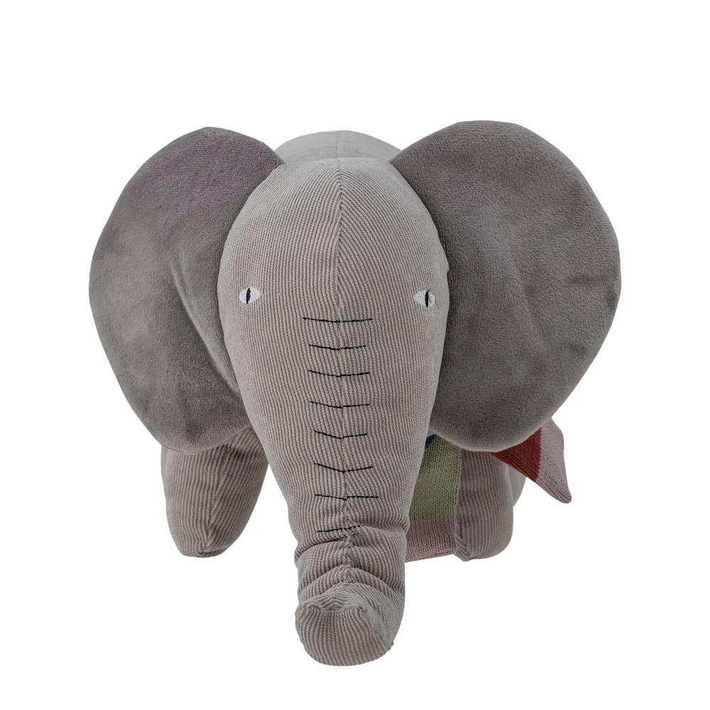 Bloomingville Peluche PORTÁTIL Ferdinand, gris, algodón