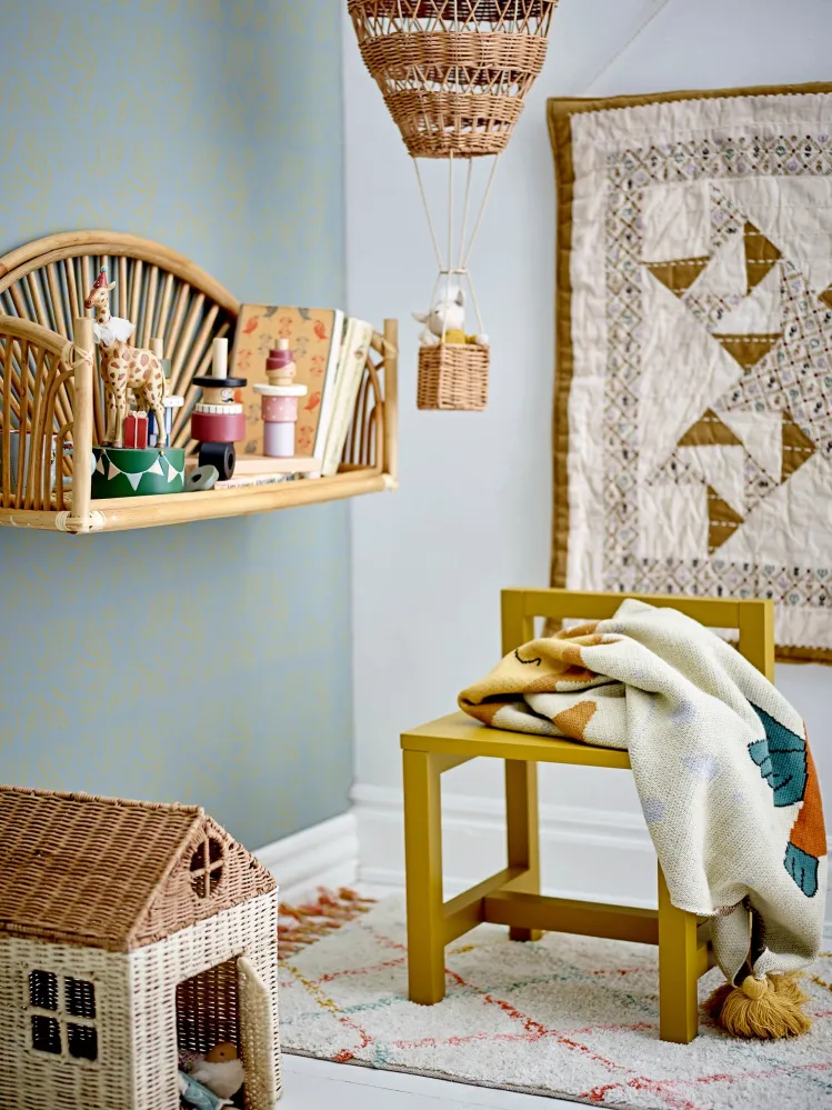 Bloomingville REDUCIDO Huggi Deco, Marrón, Rotan