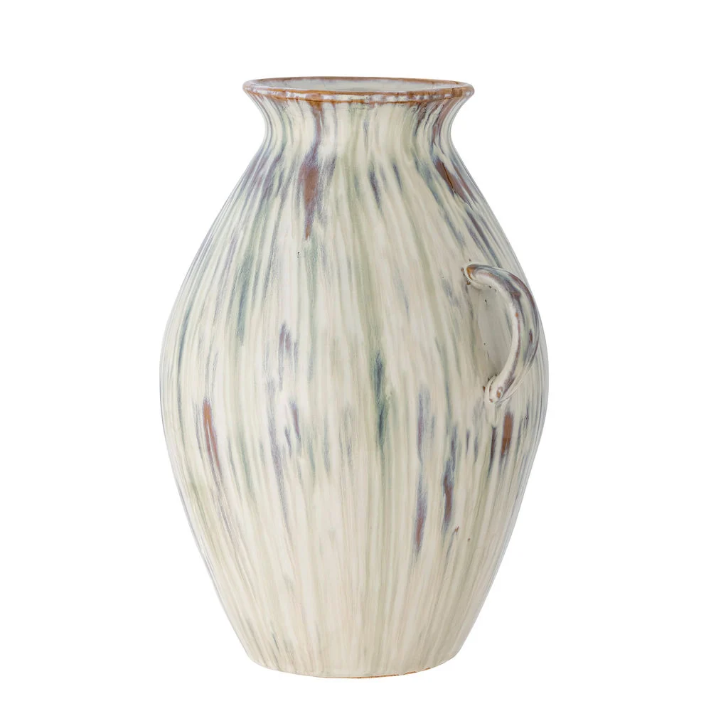 Bloomingville Sanella Vaas, Verde, Gres de 2 x 3 Metros