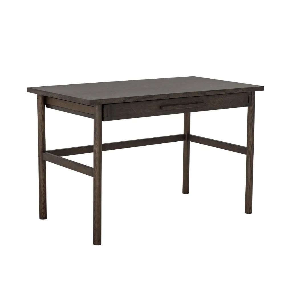 Bloomingville Wells Bureau, marrón, chapa de roble para Áreas Sombreadas