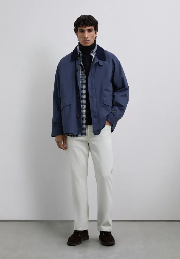 CHAQUETA CUELLO PANA Fácil Montaje Navy