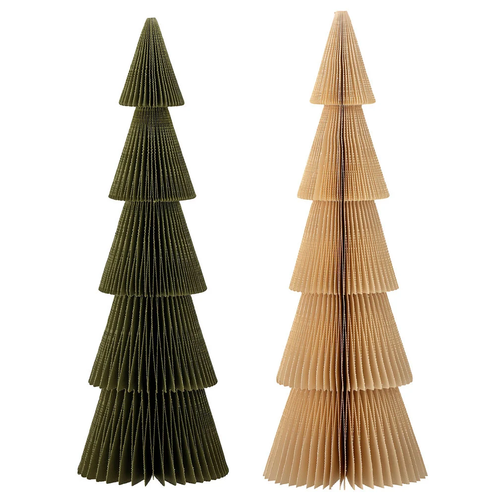 Césped Artificial Bloomingville Milan Deco árbol, verde, papel