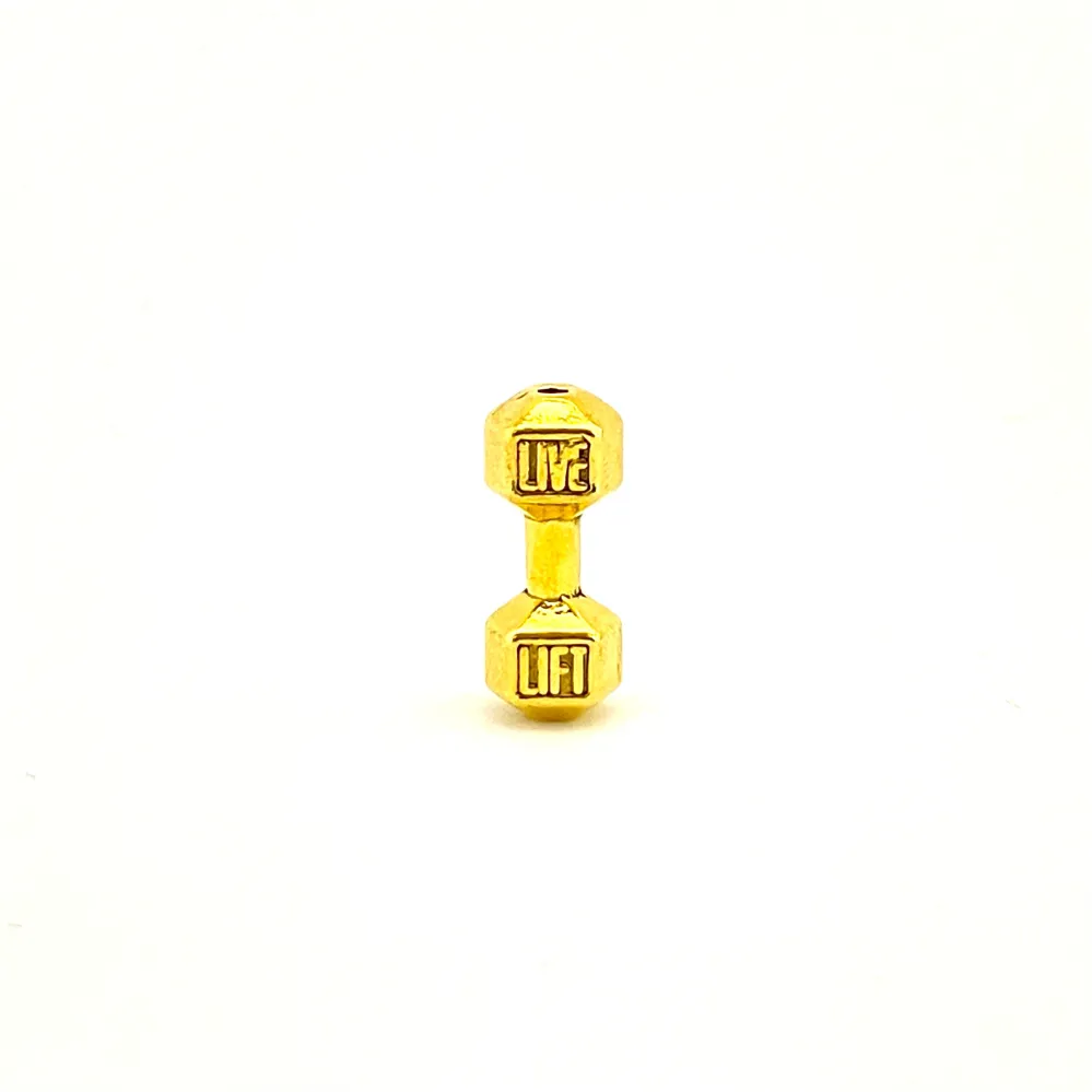 Césped Artificial Dumbell, Pesa, Beads Oro