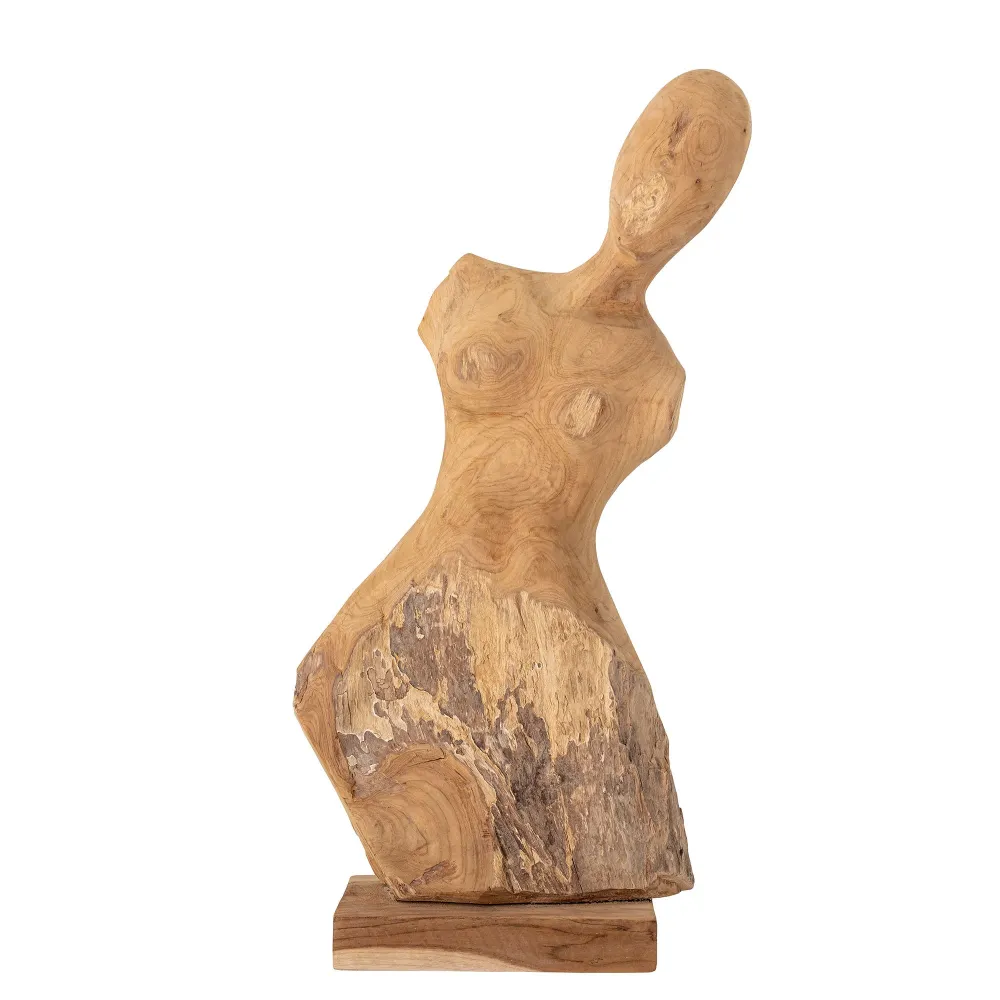 Ecológico y Sostenible Bloomingville Lenoa Deco, Naturaleza, Madera de teca