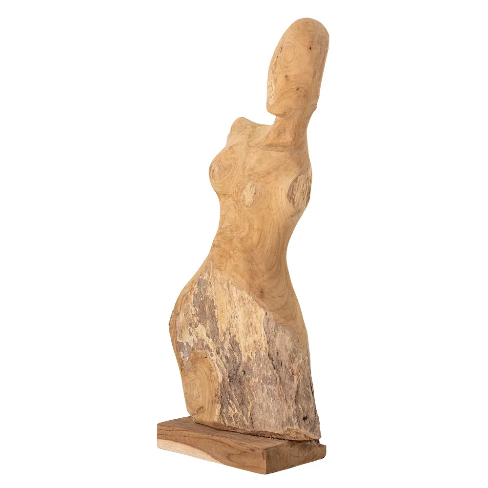 Ecológico y Sostenible Bloomingville Lenoa Deco, Naturaleza, Madera de teca