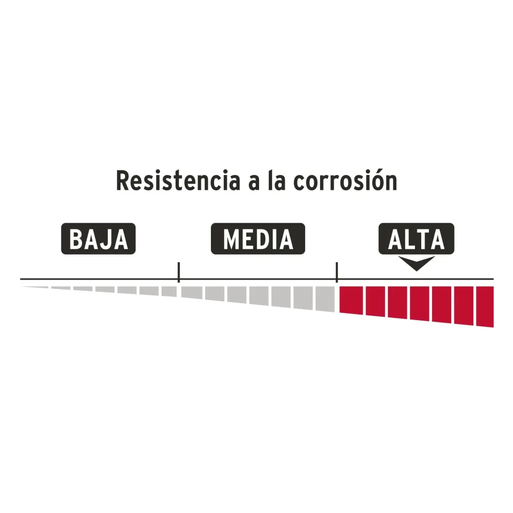 Ecológico y Sostenible Candado de latón, 45mm, gancho prolongado, blister