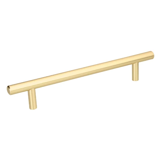 Ecológico y Sostenible Jaladera, latón luminoso, estilo Cilindro, 160 mm