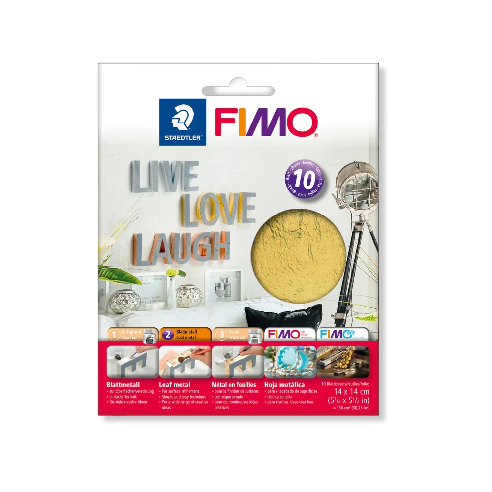 FIMO Acero Leaf Gold