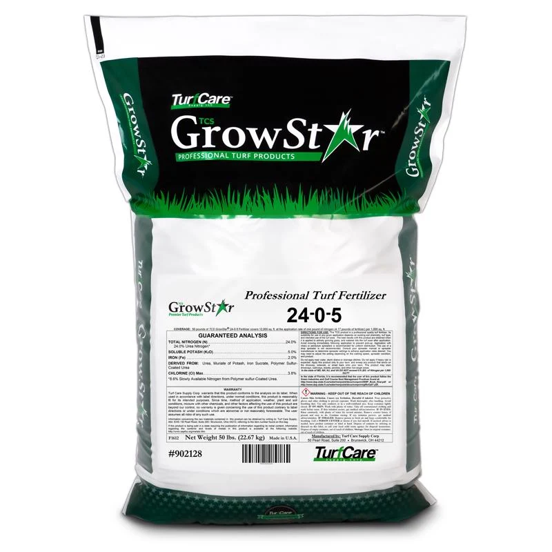 Fertilizante multiusos para césped GrowStar TurfCare para todo tipo de césped, 1137 m²