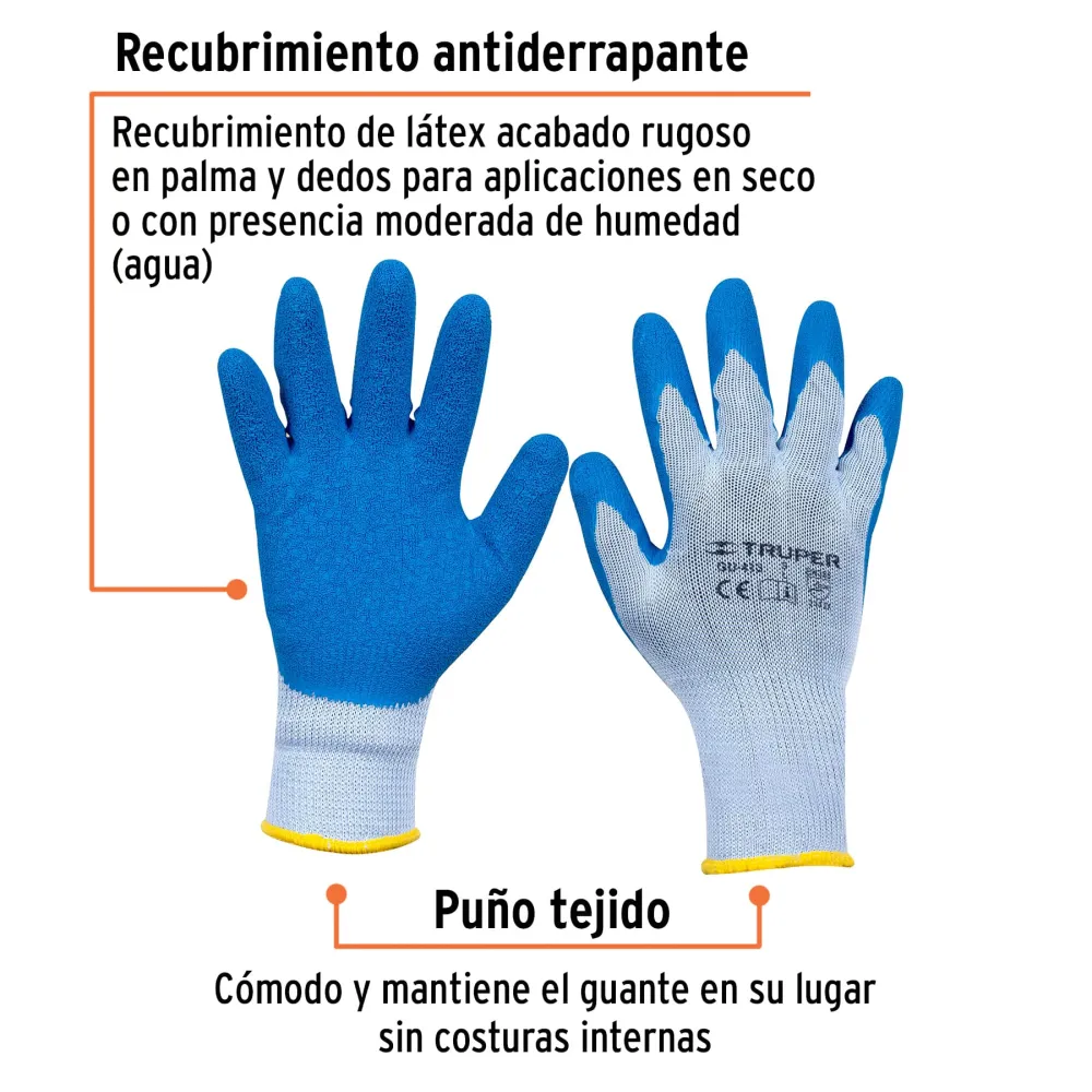 GUANTES PARA JARDIN, TALLA VASTO con Sensor de Movimiento