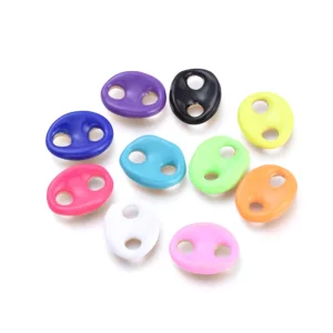 Herramienta de Jardinerí Conector, Ovalo, Enamel, Enchapado Violeta
