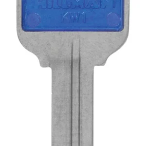 Llave en blanco Hillman ColorPlus para casa/oficina, individual (paquete de 5).