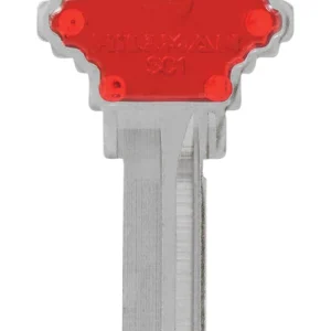Llave en blanco Hillman ColorPlus para casa/oficina, individual (paquete de 5).