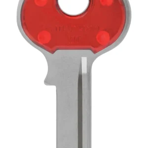 Llave de candado en blanco Hillman ColorPlus individual (paquete de 5).