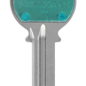 Llave tradicional Hillman ColorPlus para casa u oficina, en blanco, individual (paquete de 5).