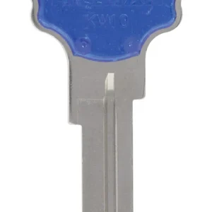 Llave tradicional Hillman ColorPlus para casa u oficina, en blanco, individual (paquete de 5).