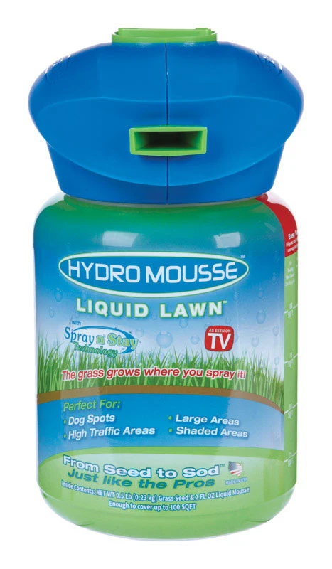 Hydro Mousse Césped Líquido Como Se Ve en TV Mezcla de Festuca Semilla de Césped para Pleno Sol 0.5 lb - Oferta de la Semana