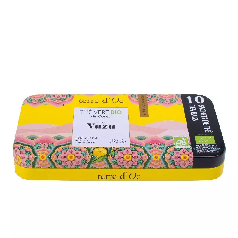 Iluminación Solar Té BIO Verde Yuzu Terre d'Oc