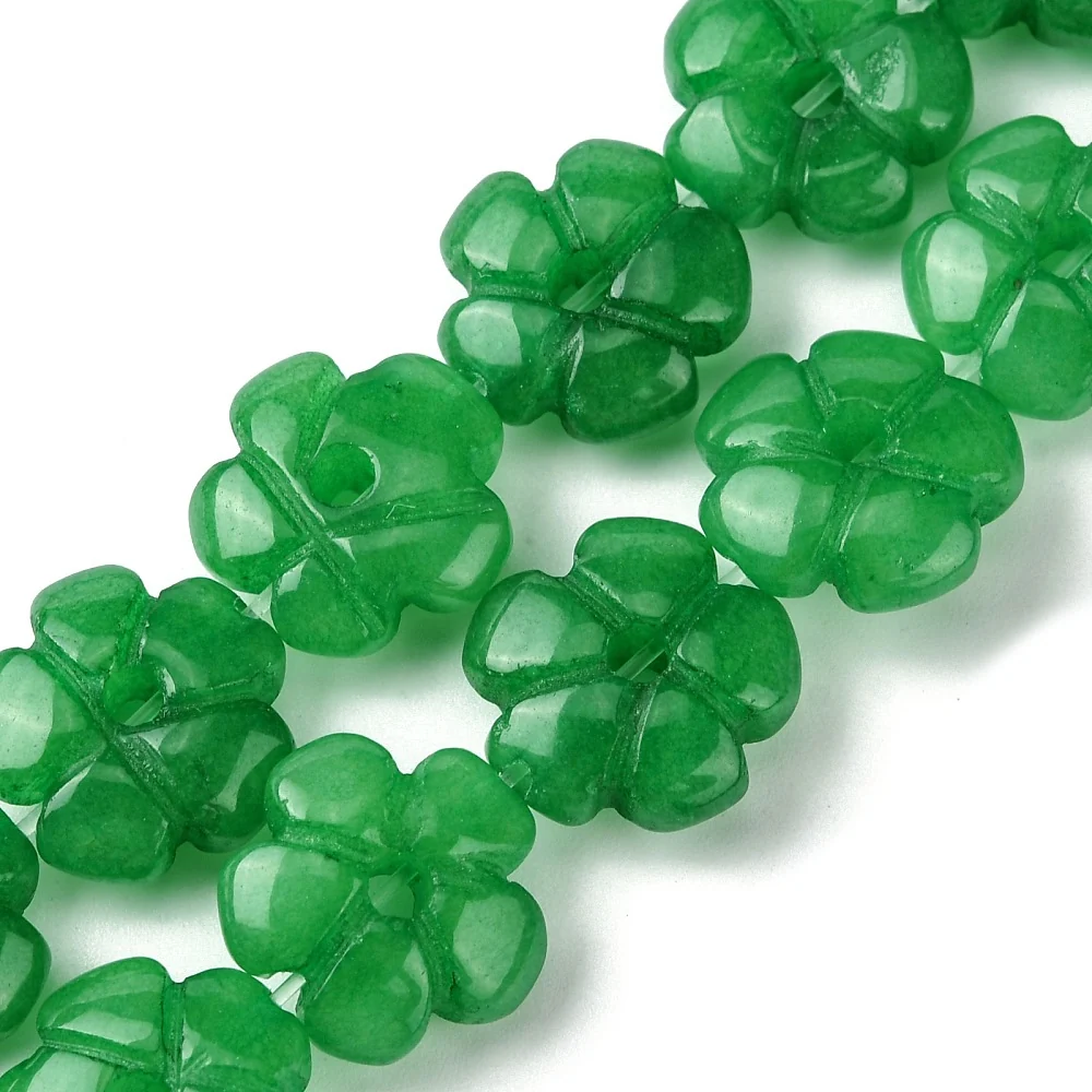 Iluminación Solar Flor, Malaysia Jade, Piedra, Beads