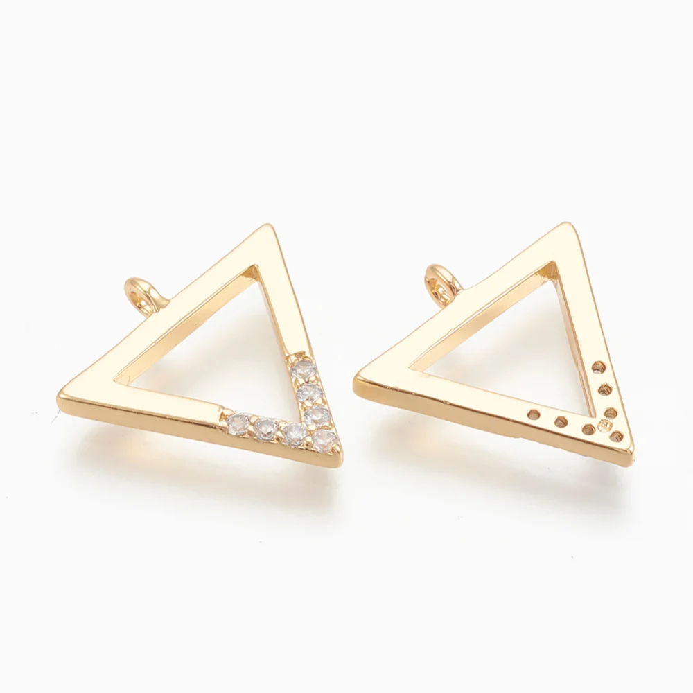 Iluminación Solar Triangulo, Enchapado Oro