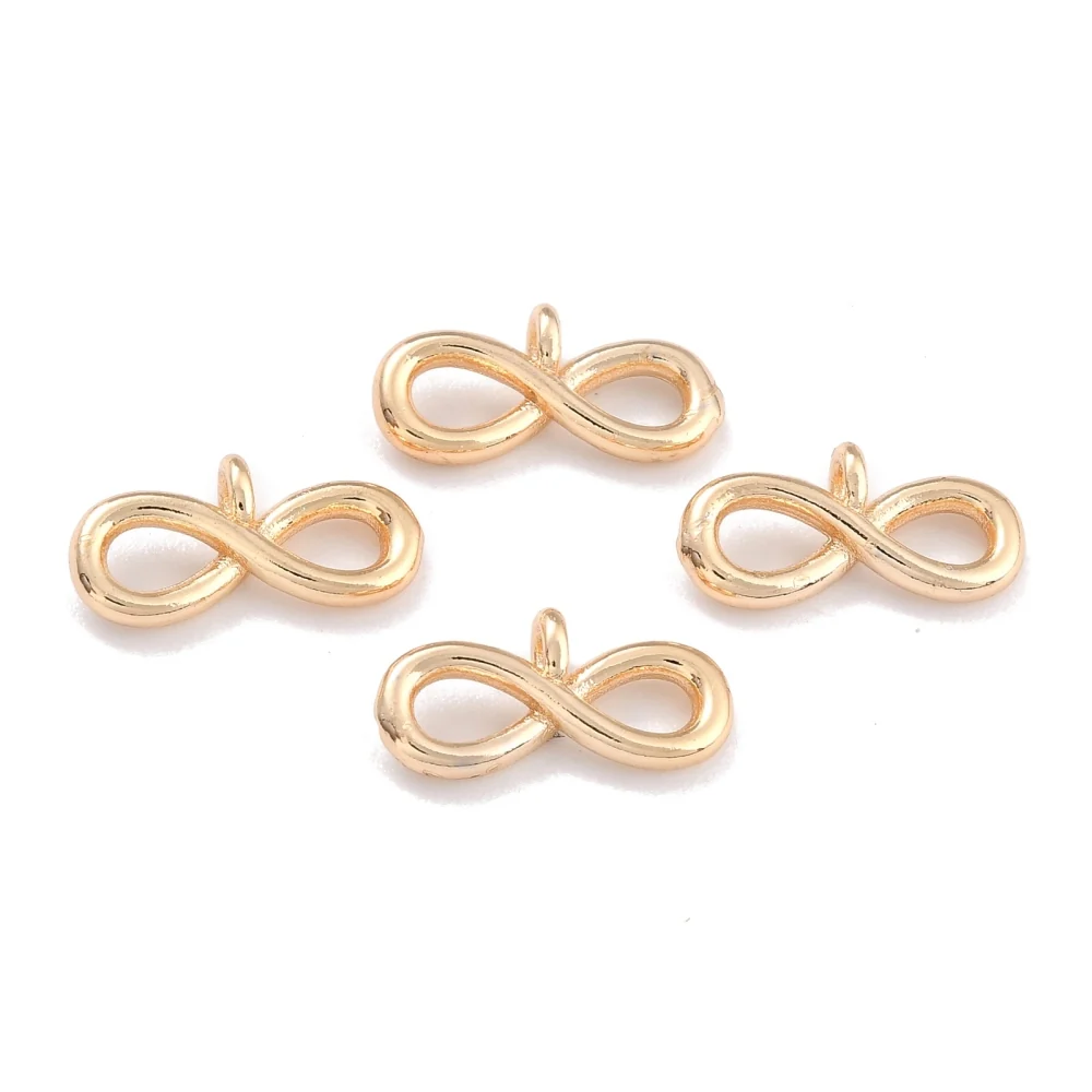Infinito, Enchapado, Charm y Pendant Incluye Kit de Montaje