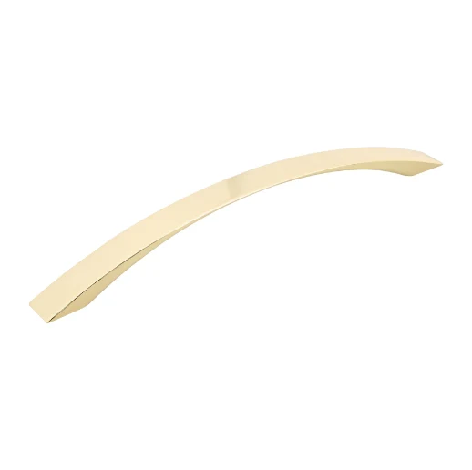 Jaladera, latón brillante, estilo Innovador, 160 mm