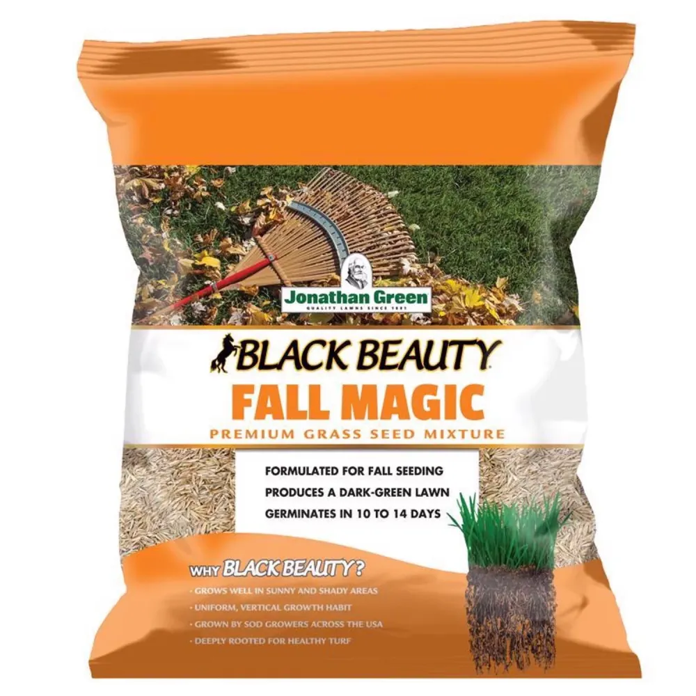 Semillas de césped Black Beauty® Fall Magic de 7 libras Jonathan Green