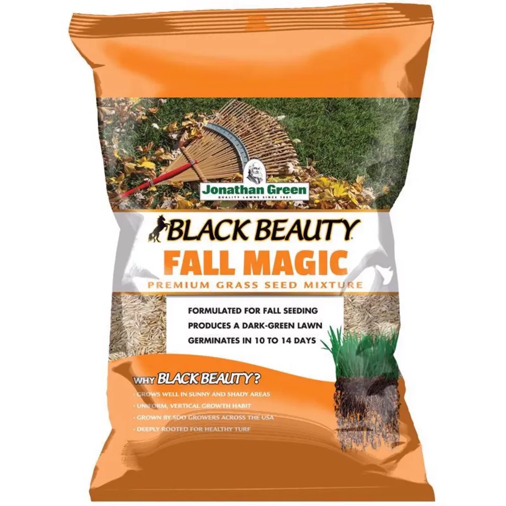 Semillas de césped Black Beauty® Fall Magic de 25 libras Jonathan Green