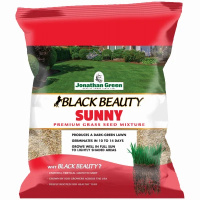 Semillas de césped Black Beauty® Sunny Grass de 7 lb - Oferta de la semana Jonathan Green