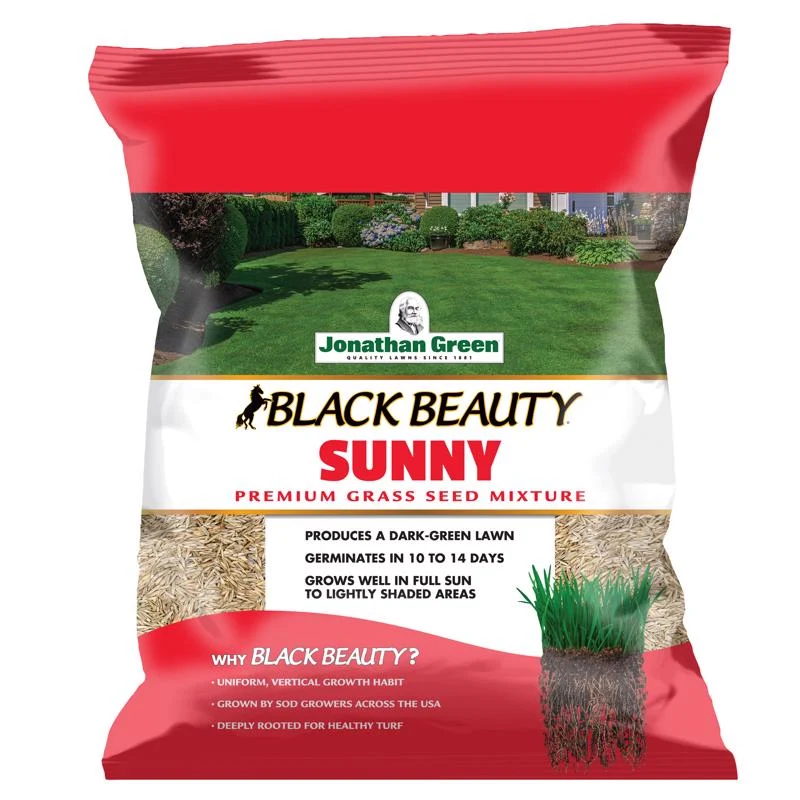 Semillas de césped Black Beauty® Sunny Grass de 7 lb - Oferta de la semana Jonathan Green