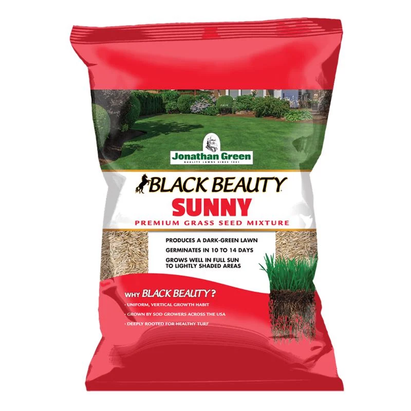 Semillas de césped Black Beauty® Sunny Grass de 7 lb - Oferta de la semana Jonathan Green