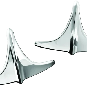 Kuryakyn Rear Fender Accents, Leading Edge, Cromo Set de 4 Piezas