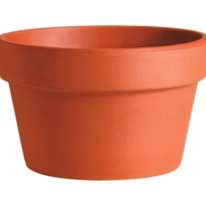Maceta de arcilla para azaleas Deroma de 3,3 pulgadas de alto x 4,3 pulgadas de diámetro en terracota (paquete de 24) MARS...