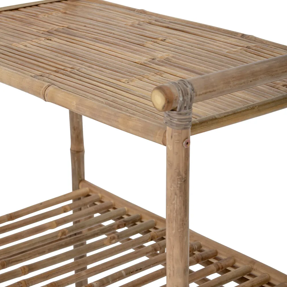 Mesa Consola Bloomingville Tong, Naturaleza, Bambú Fácil Montaje