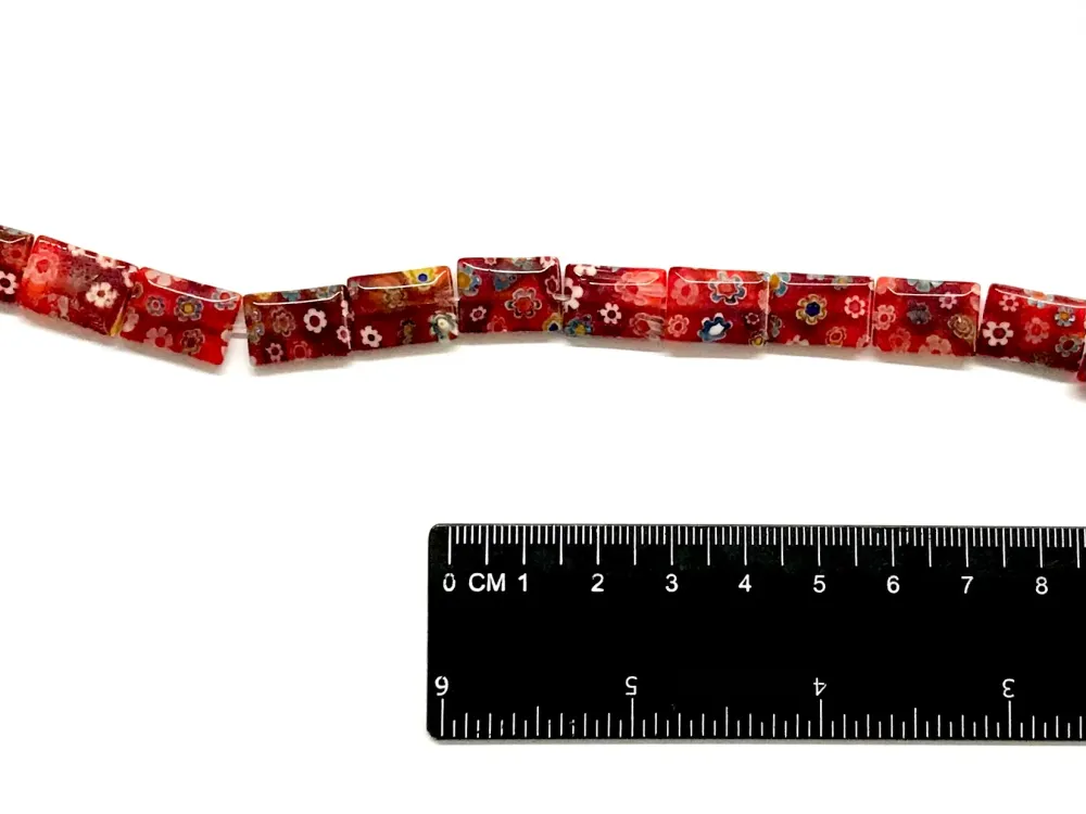 Millefiori, Beads Baterí Recargable Verde