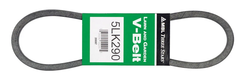Correa trapezoidal Mitsuboshi Super KB 5LK290 de 0,63 pulg. de ancho x 29 pulg. de largo para cortadoras de césped autopro...